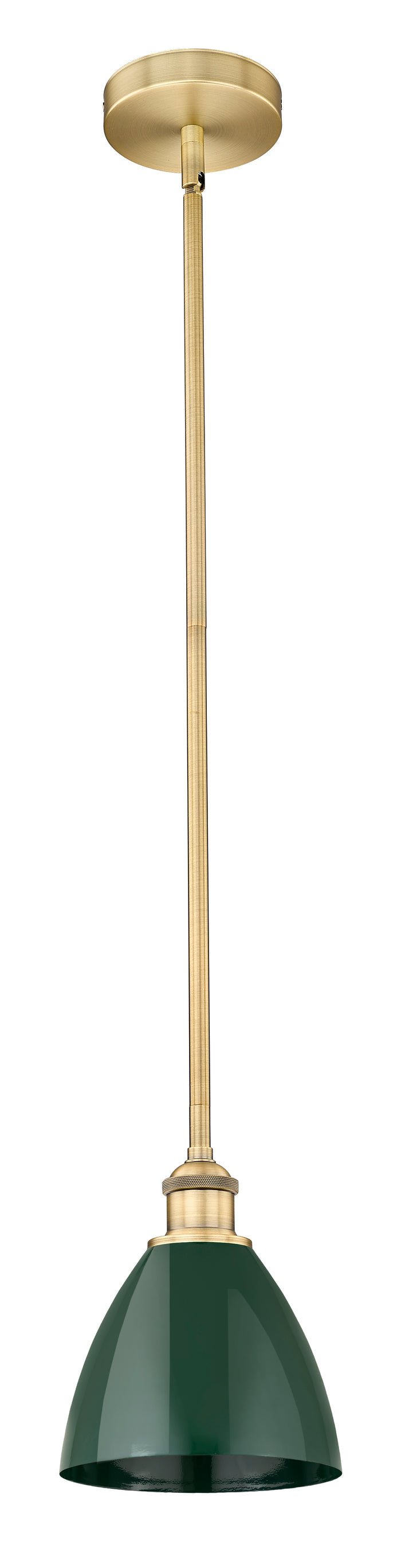 Brushed Brass / Green