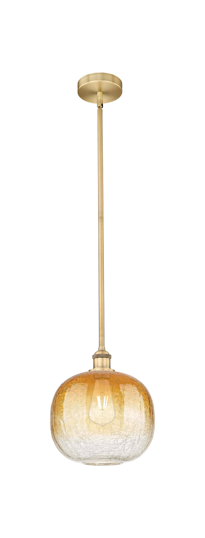 Brushed Brass / Amber