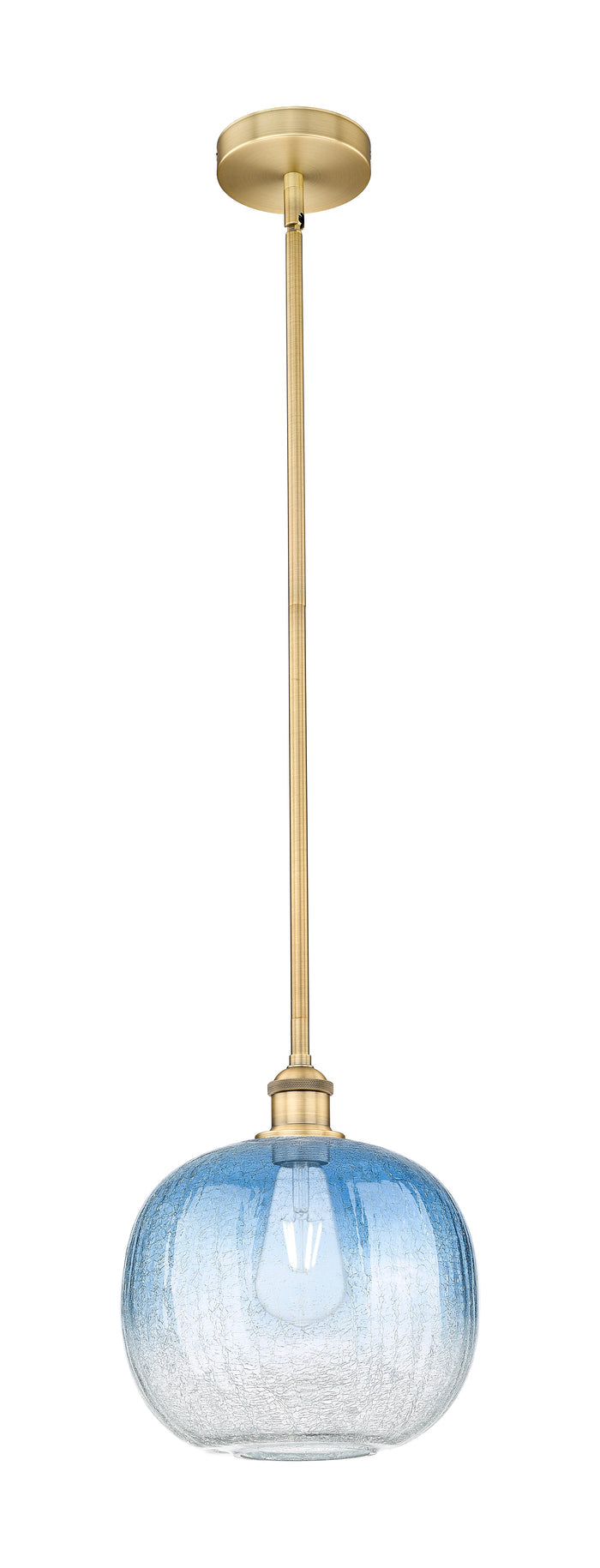 Brushed Brass / Sapphire Blue