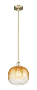 Edison Mini Pendant Antique Brass Cast