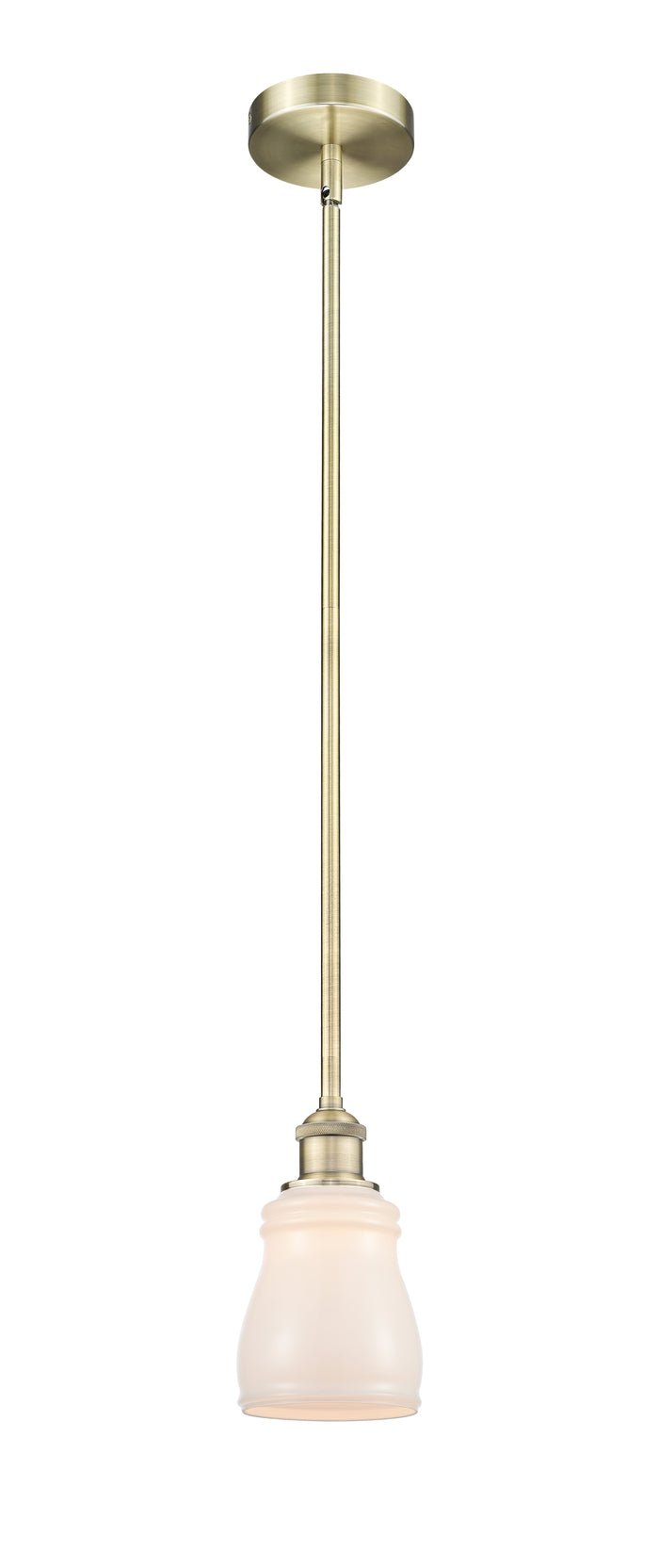 Edison Mini Pendant Antique Brass Cast