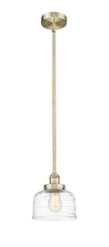 Edison Mini Pendant Antique Brass Cast