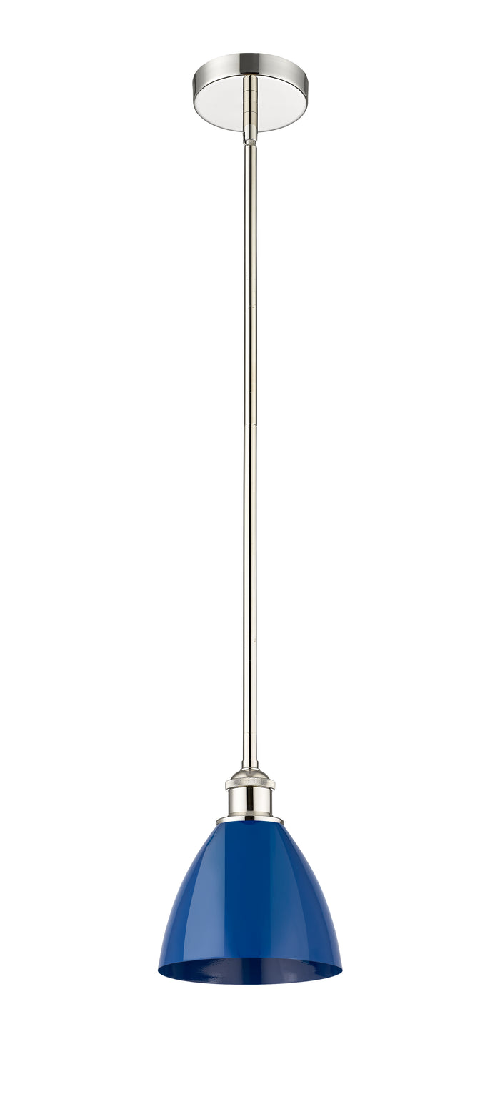 Polished Nickel / Blue
