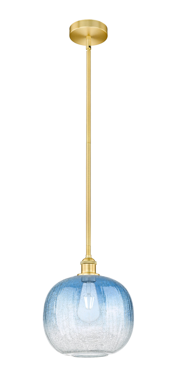 Satin Gold / Sapphire Blue