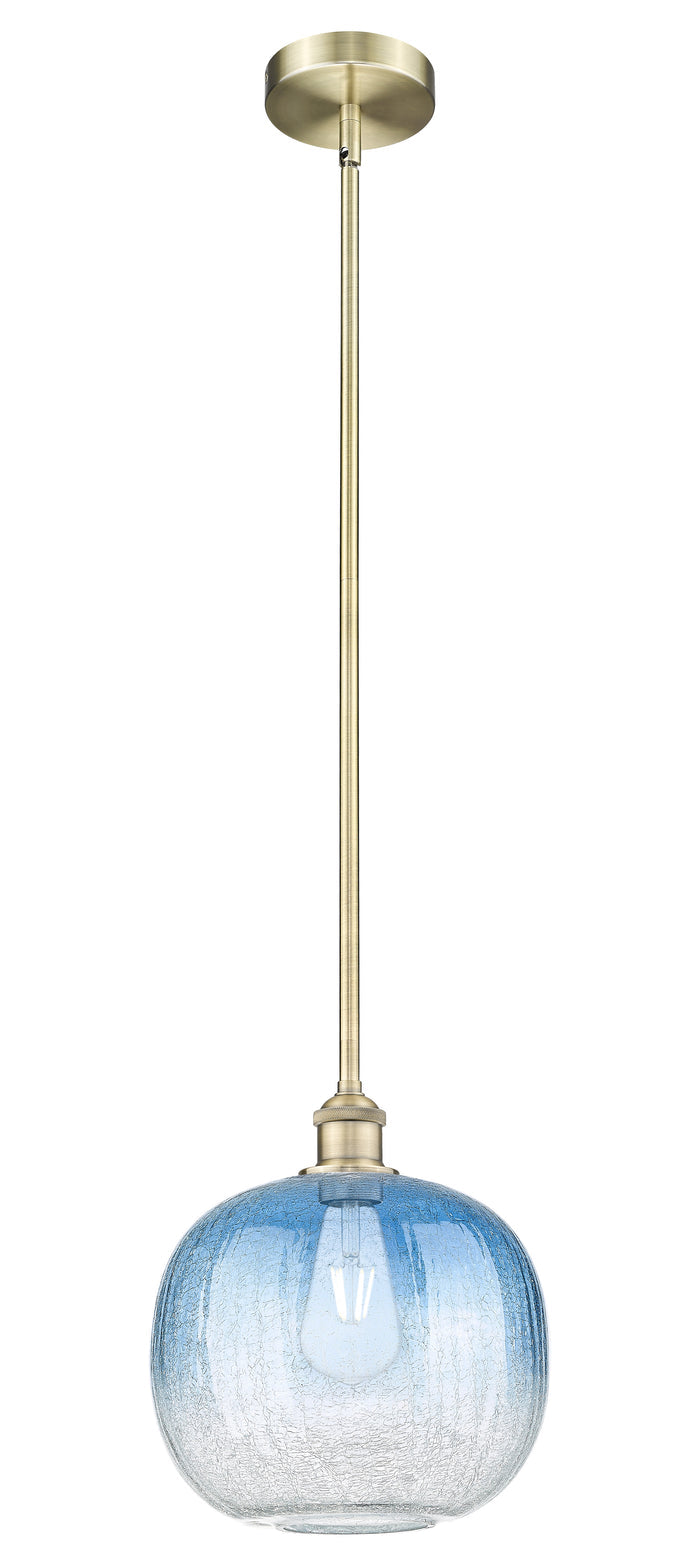 Edison Mini Pendant Antique Brass Cast