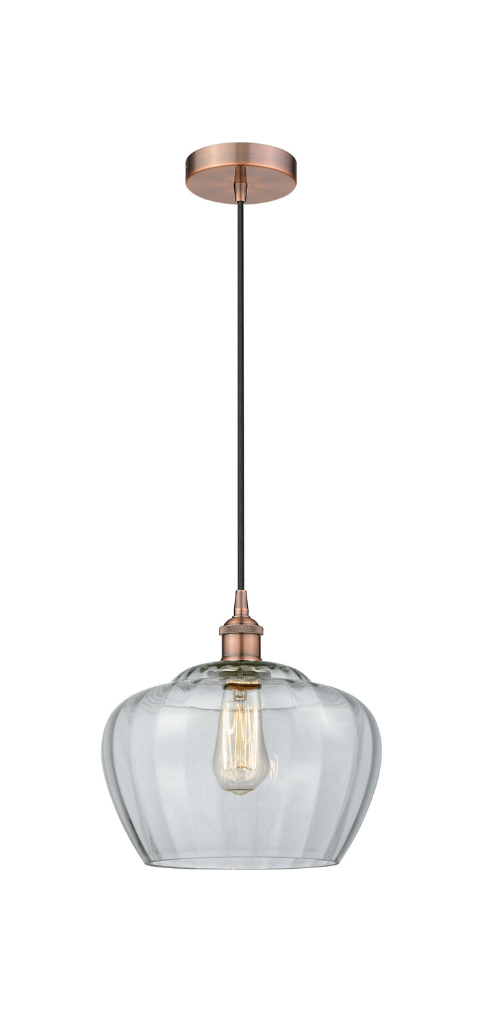 Edison Mini Pendant Antique Brass Cast