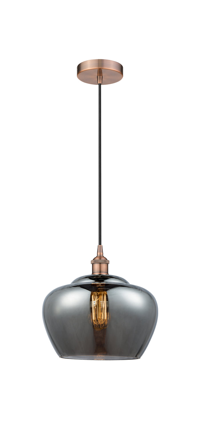 Edison Mini Pendant Antique Brass Cast