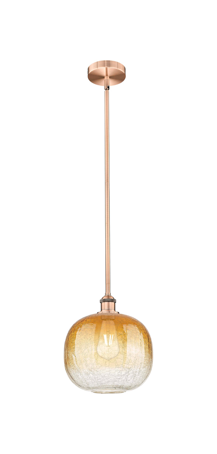 Edison Mini Pendant Antique Brass Cast