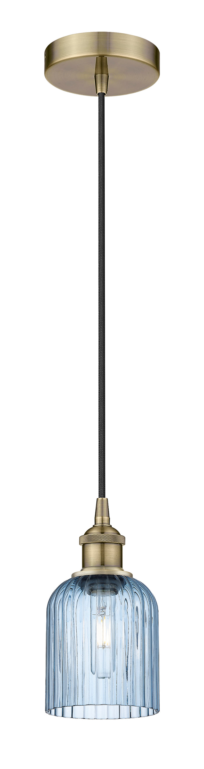 Edison Mini Pendant Antique Brass Dimmable