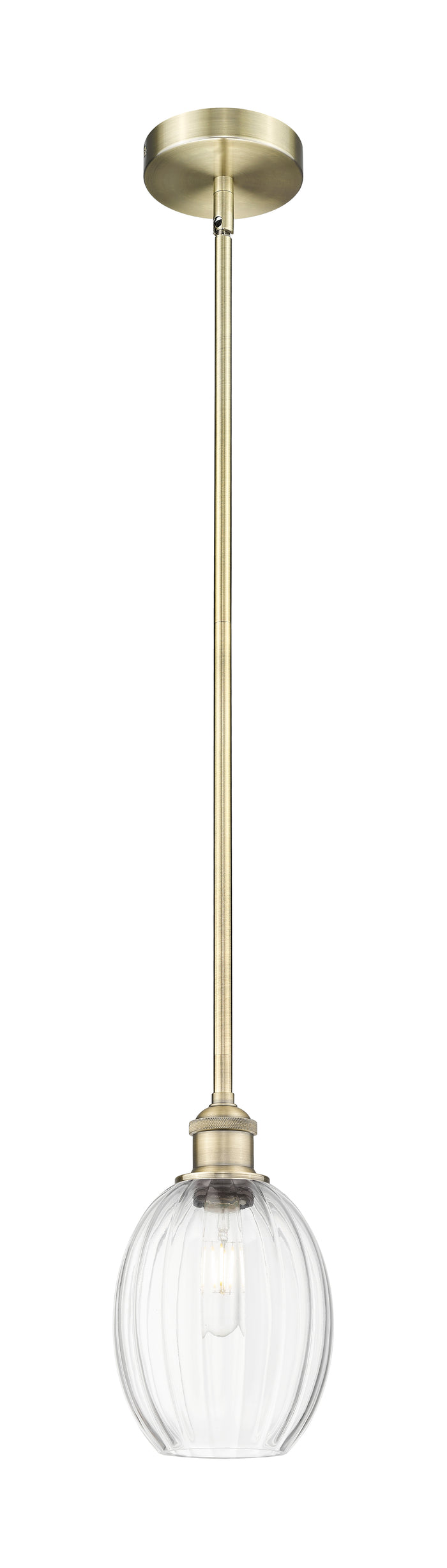 Edison Mini Pendant Antique Brass Dimmable