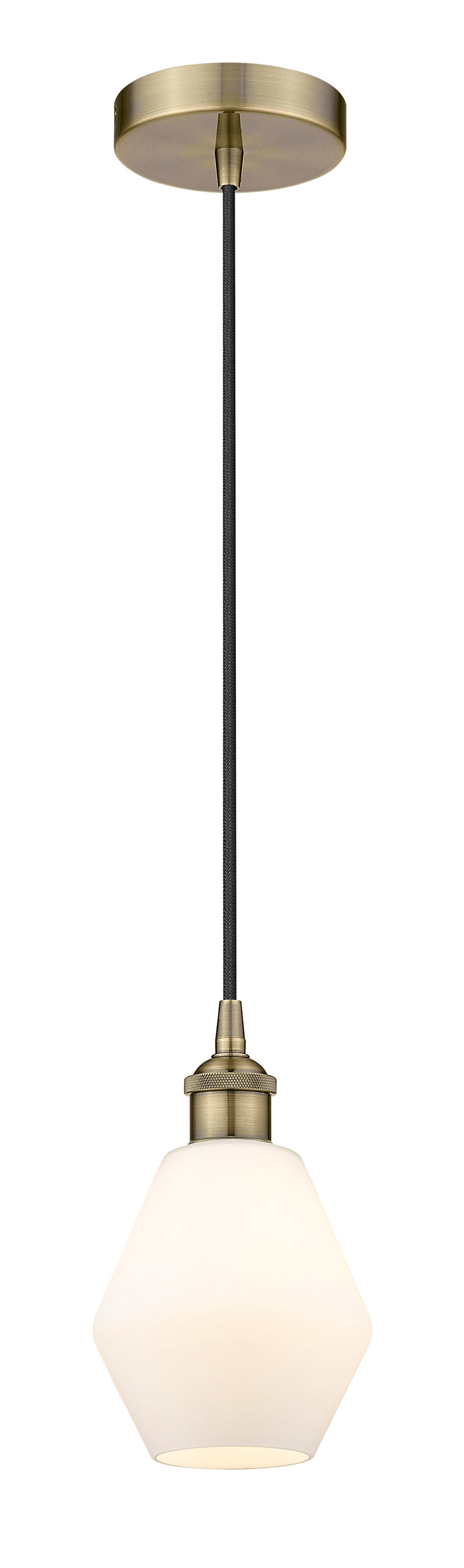 Edison Mini Pendant Antique Brass Dimmable