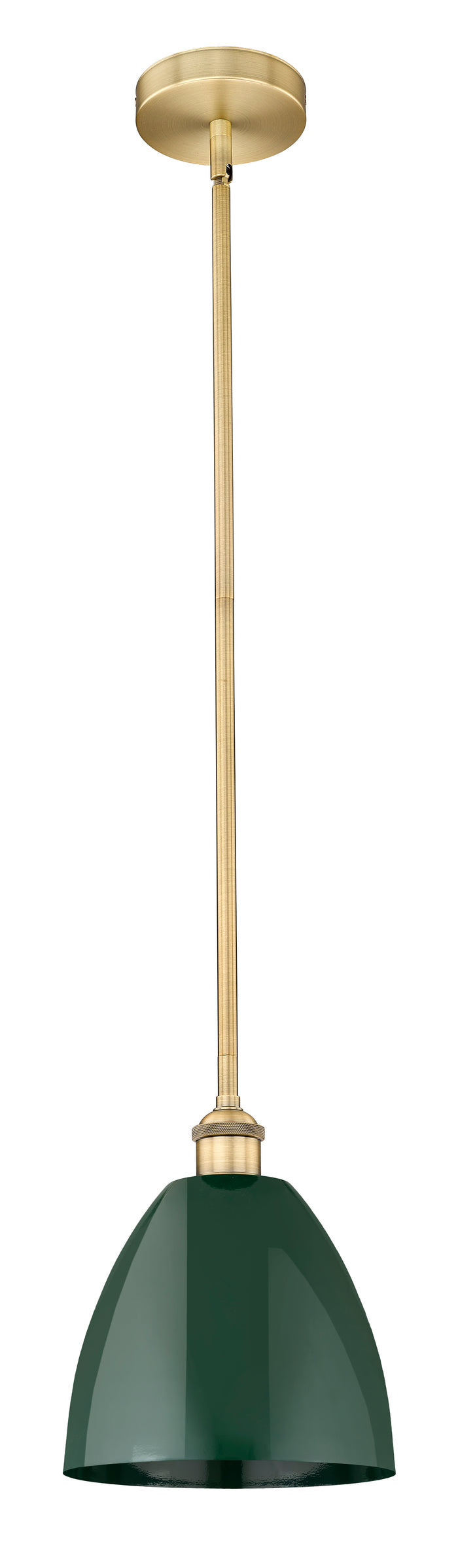 Brushed Brass / Green