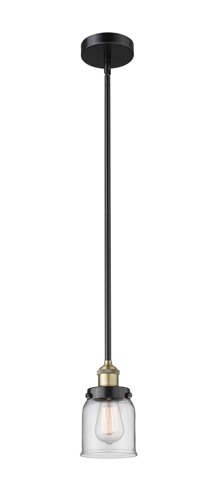Black Antique Brass / Clear
