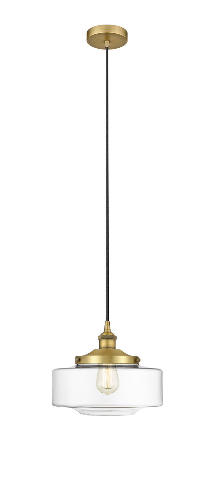 Brushed Brass / Clear