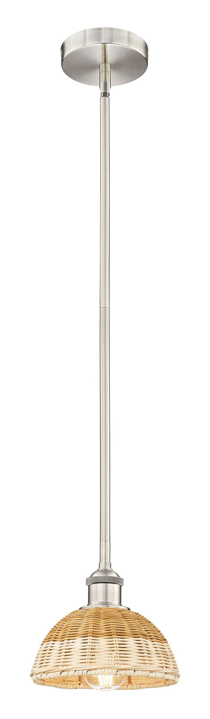 Brushed Satin Nickel / Natural