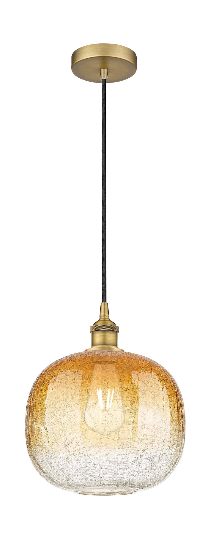 Brushed Brass / Amber