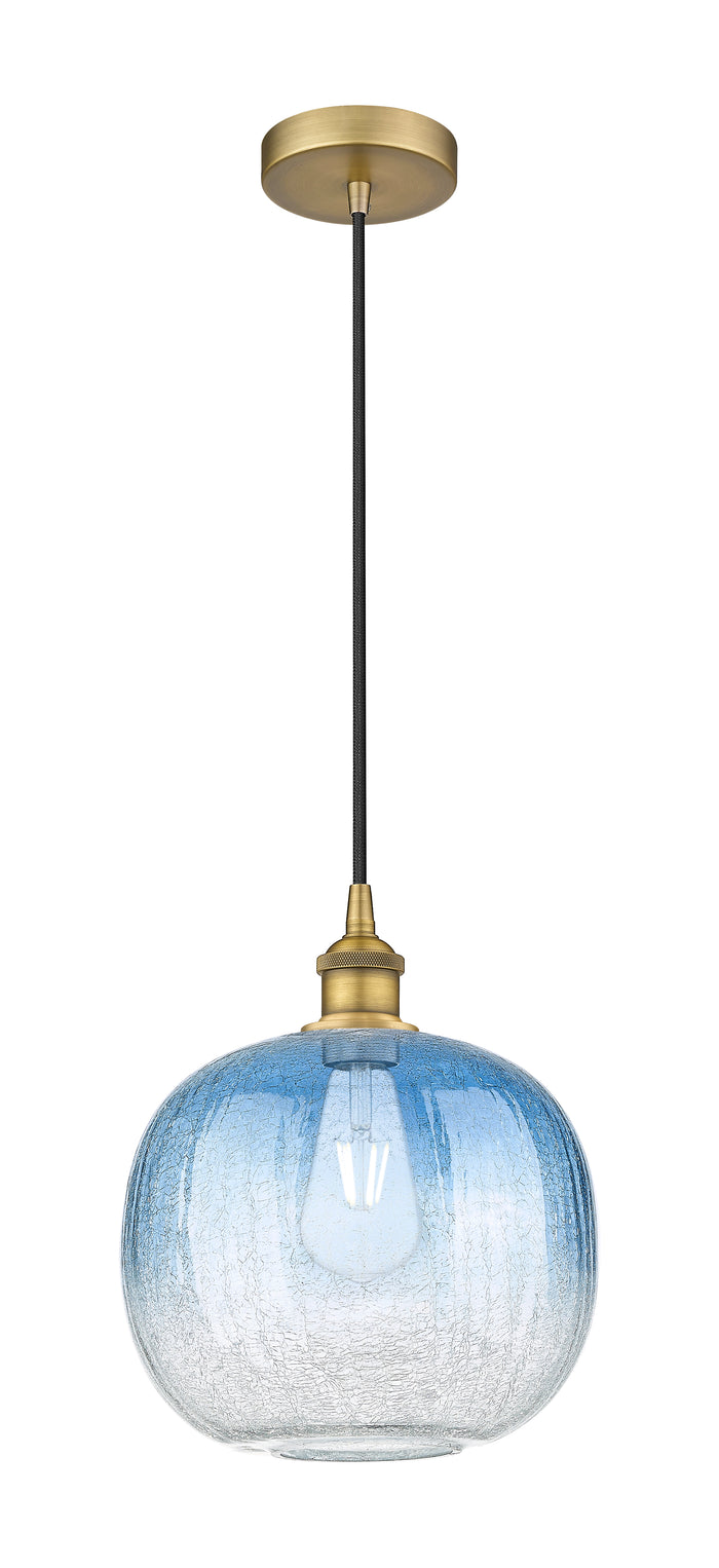 Brushed Brass / Sapphire Blue