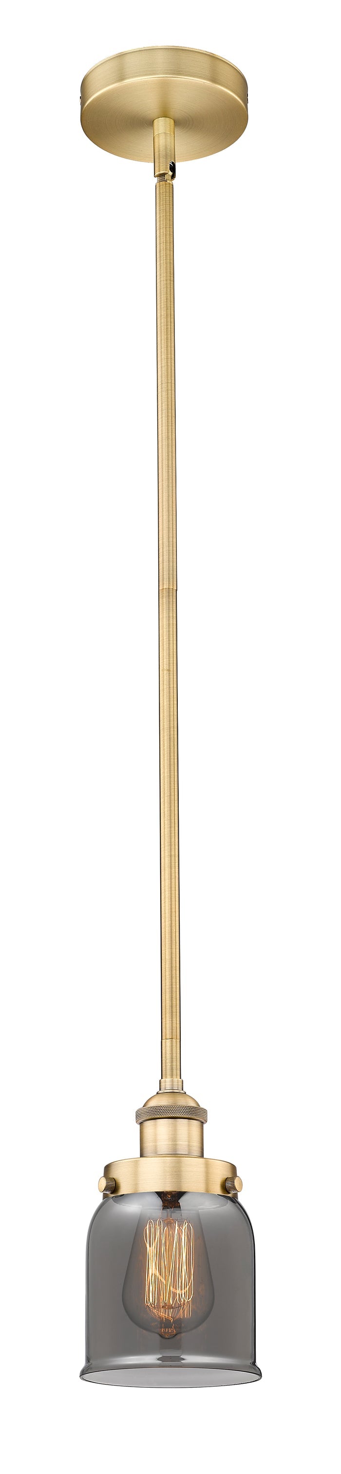 Brushed Brass / Light Smoke