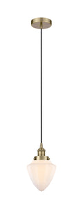 Edison Mini Pendant Antique Brass Finish