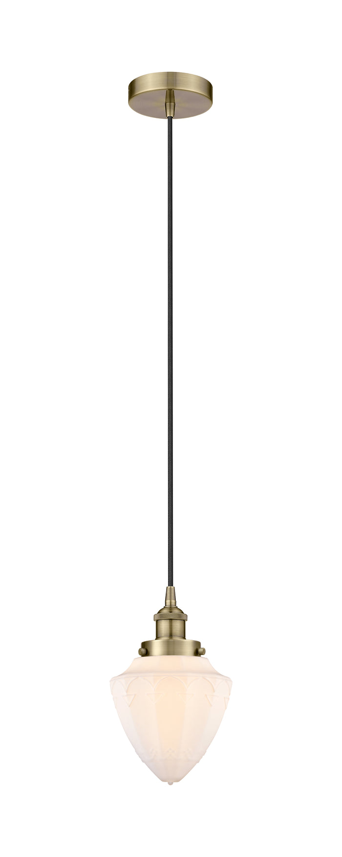 Edison Mini Pendant Antique Brass Finish
