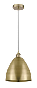 Edison Mini Pendant Antique Brass Finish