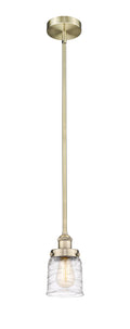Edison Mini Pendant Antique Brass Finish