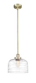 Edison Mini Pendant Antique Brass Finish