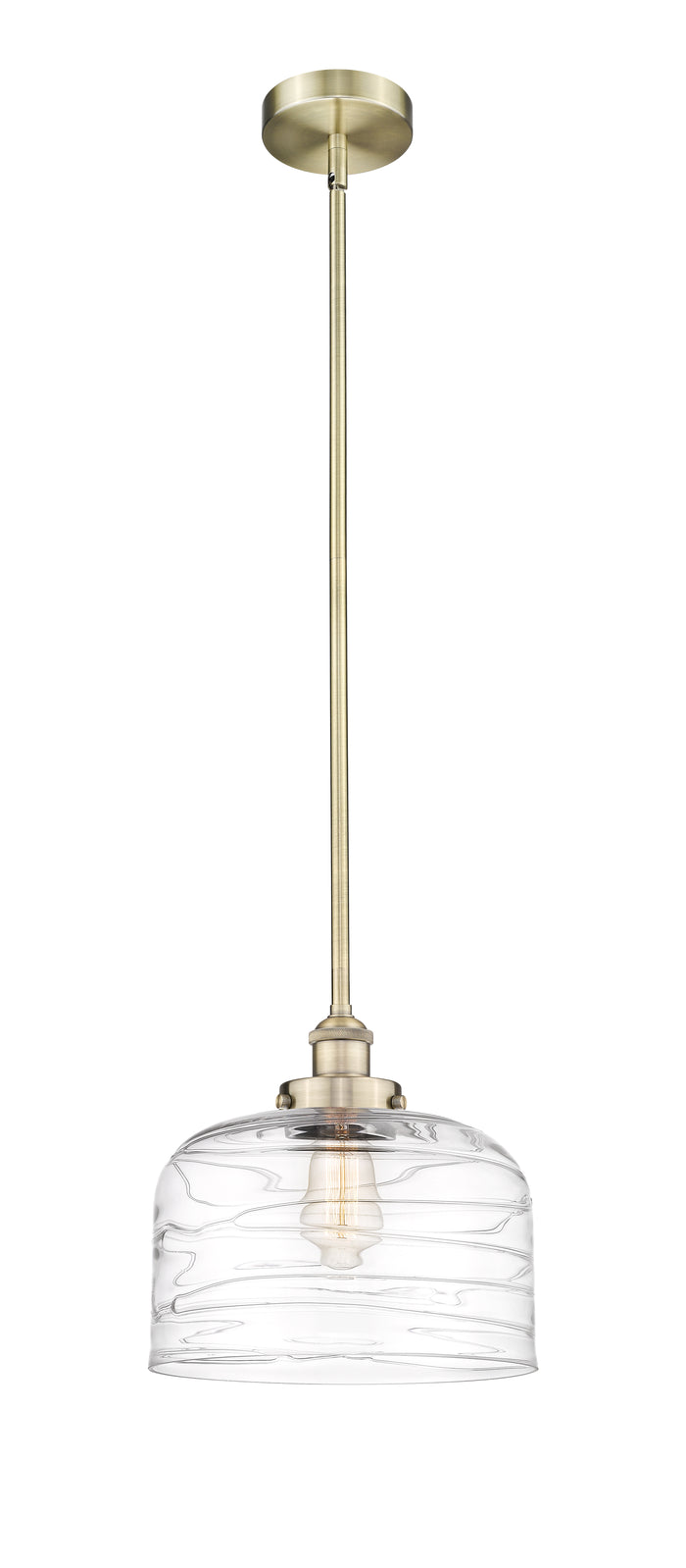 Edison Mini Pendant Antique Brass Finish