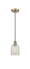 Edison Mini Pendant Antique Brass Finish