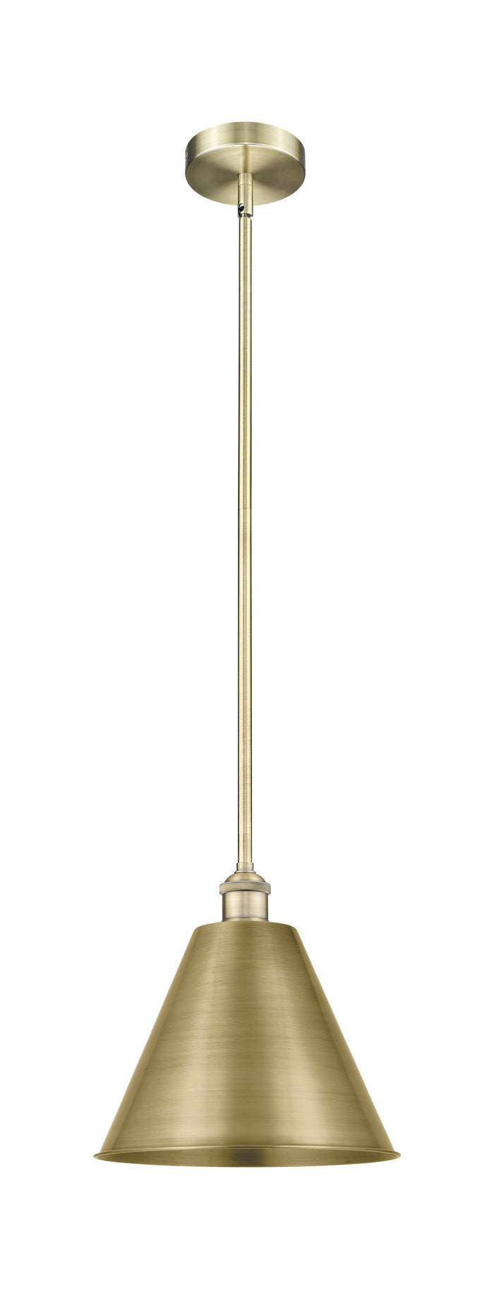 Edison Mini Pendant Antique Brass Finish