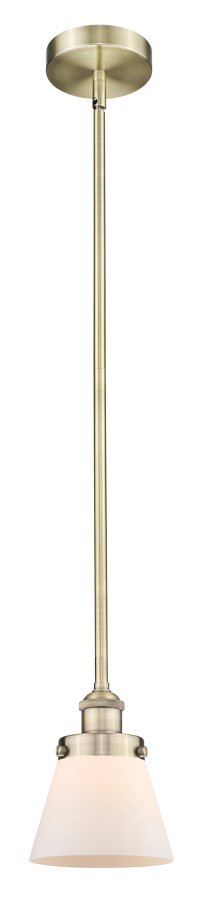 Edison Mini Pendant Antique Brass Finish