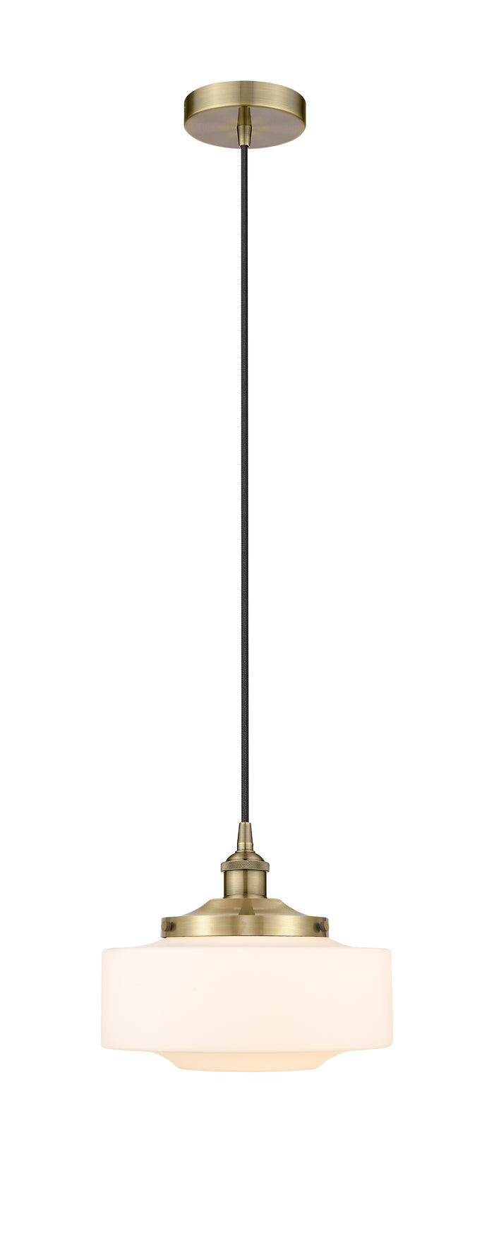 Edison Mini Pendant Antique Brass Finish