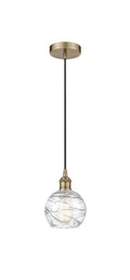 Edison Mini Pendant Antique Brass Finish