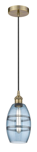 Edison Mini Pendant Antique Brass Finish