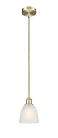 Edison Mini Pendant Antique Brass Finish