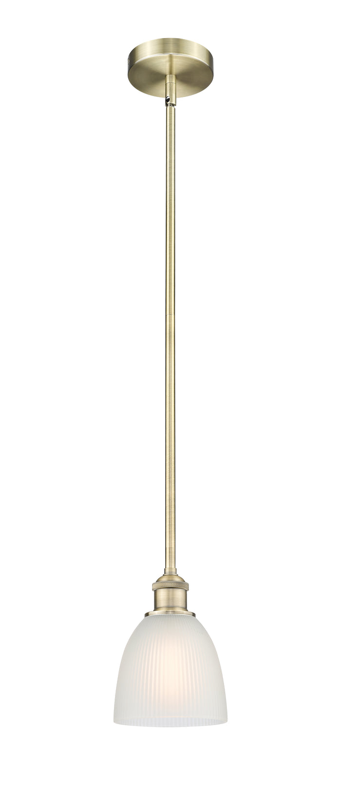 Edison Mini Pendant Antique Brass Finish