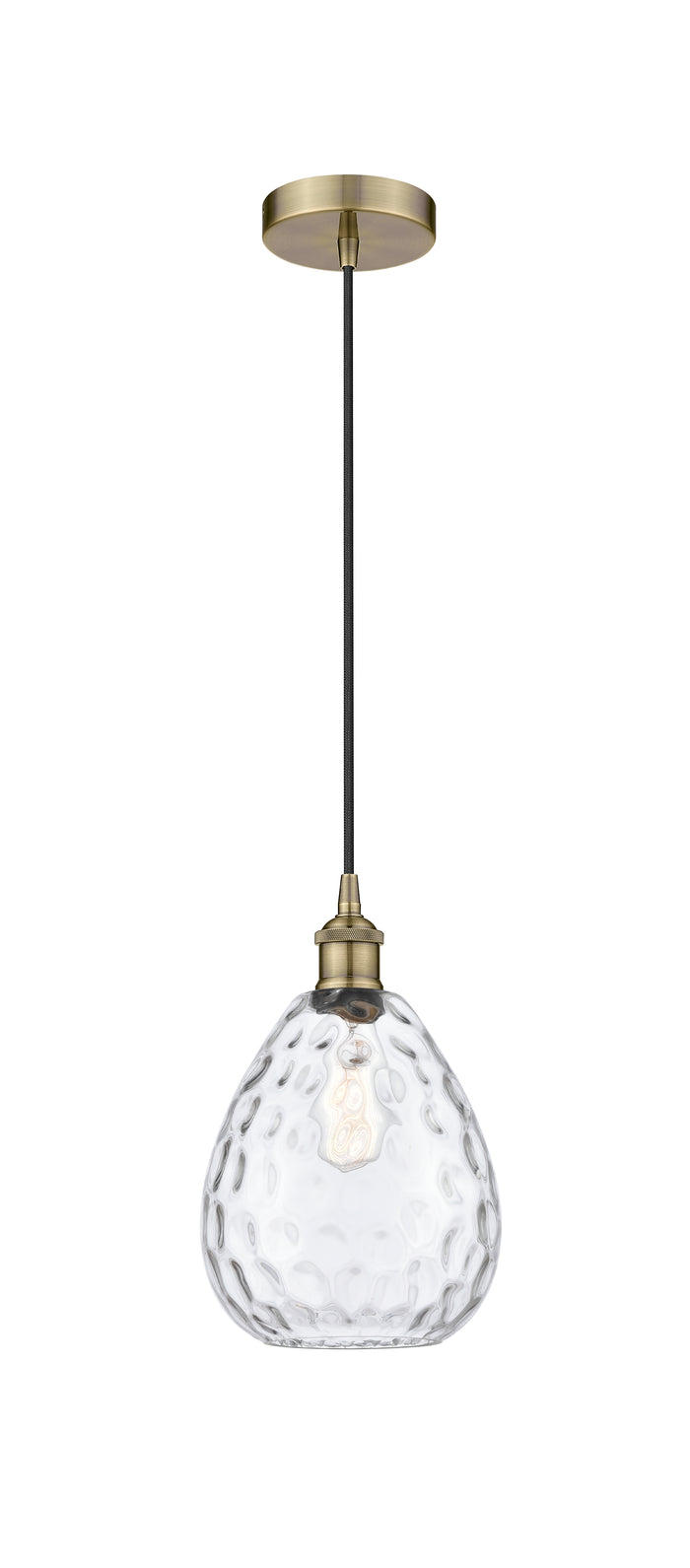 Edison Mini Pendant Antique Brass Finish