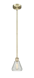 Edison Mini Pendant Antique Brass Finish