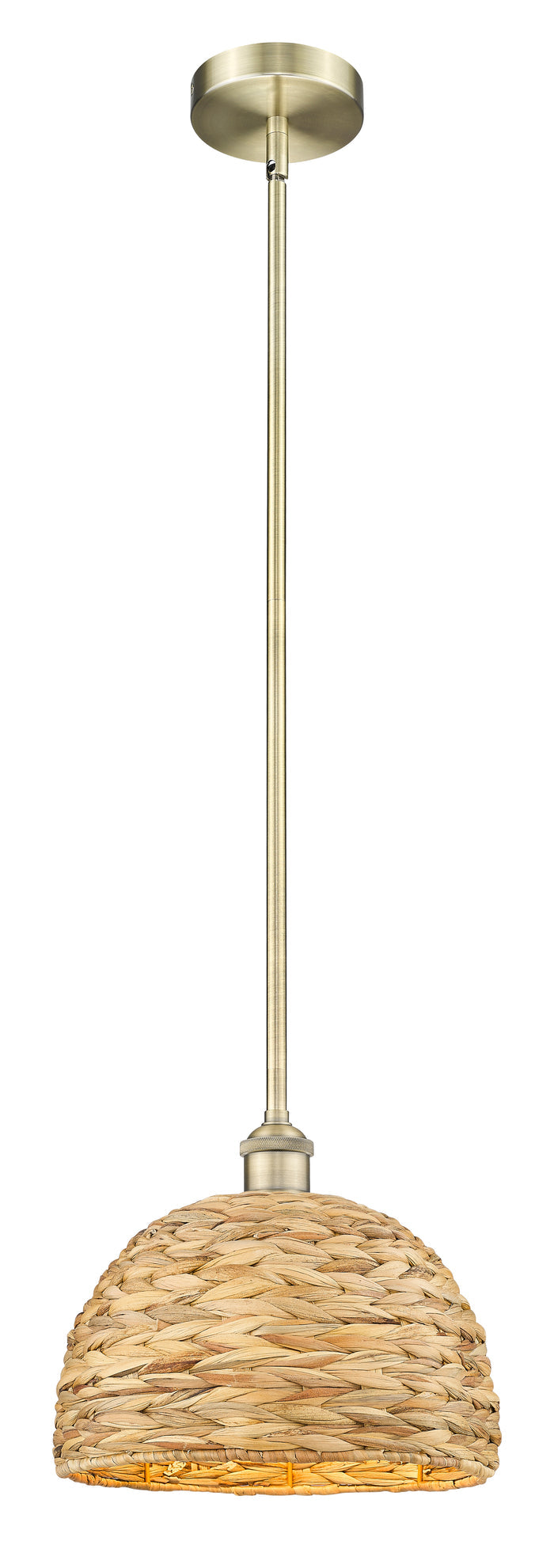 Edison Mini Pendant Antique Brass Finish
