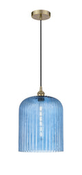 Edison Mini Pendant Antique Brass Finish