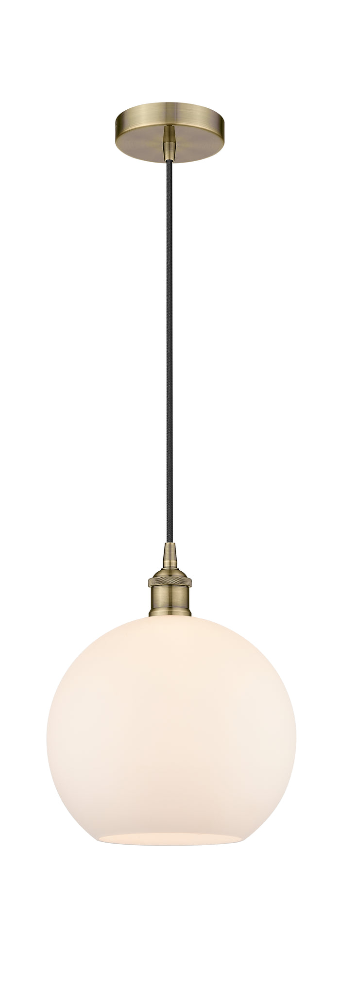 Edison Mini Pendant Antique Brass Finish