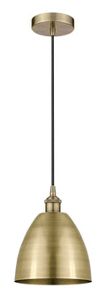Edison Mini Pendant Antique Brass Finish