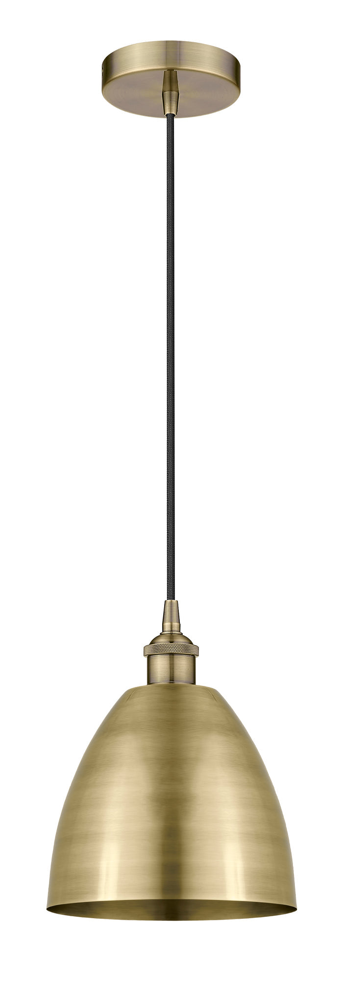 Edison Mini Pendant Antique Brass Finish