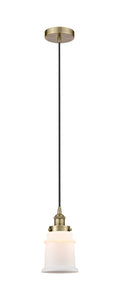 Edison Mini Pendant Antique Brass Finish