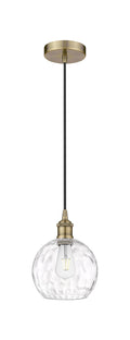 Edison Mini Pendant Antique Brass Finish