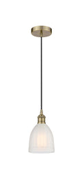 Edison Mini Pendant Antique Brass Finish