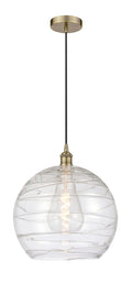 Edison Mini Pendant Antique Brass Finish