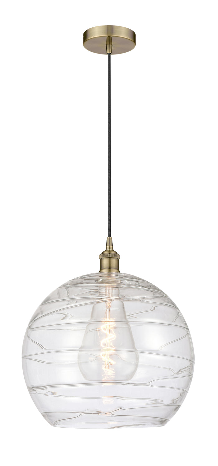 Edison Mini Pendant Antique Brass Finish
