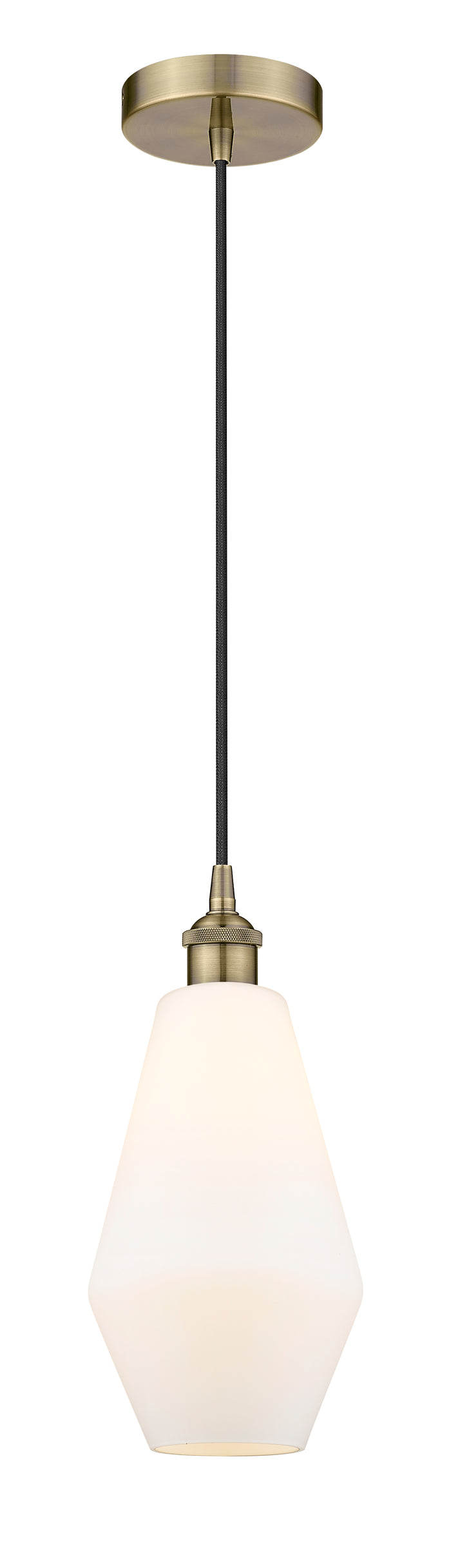 Edison Mini Pendant Antique Brass Finish