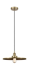 Edison Mini Pendant Antique Brass Finish